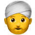 👳‍♂️ man wearing turban display on Apple